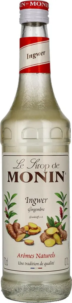 Monin Ginger Syrup 70cl - Sciroppo Professionale Zenzero per Mixology