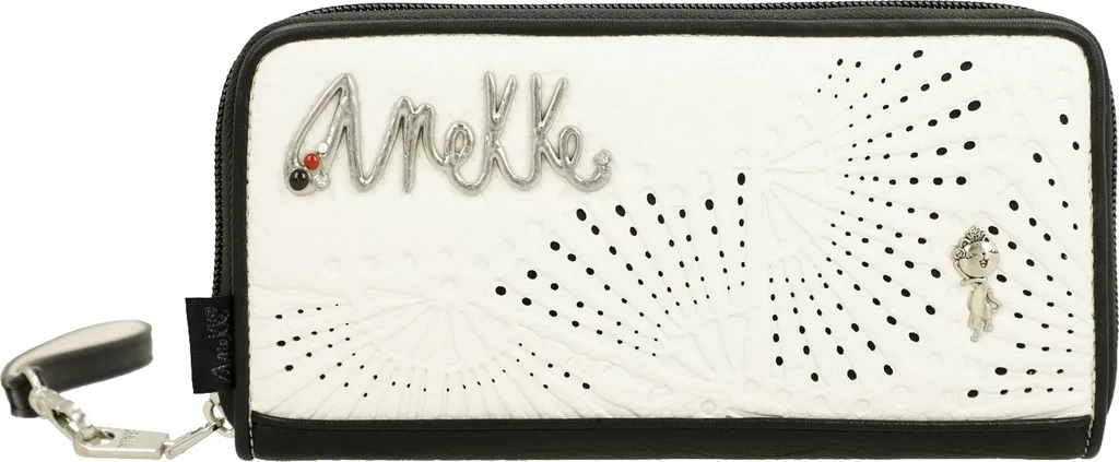 Porte-monnaie RFID Protection Anekke Alma Lunares Finition Premium