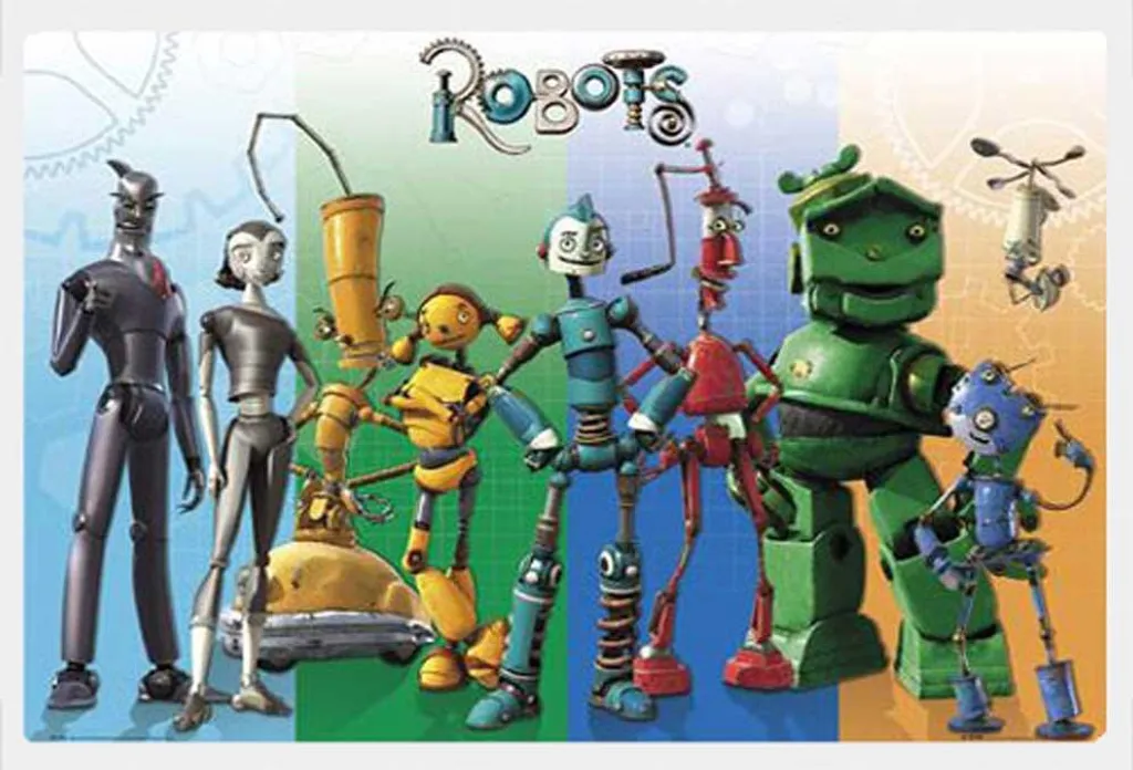 Maxi Poster Robot Fusione + Cornice Shinsuke® Bianca - Edizione Tech