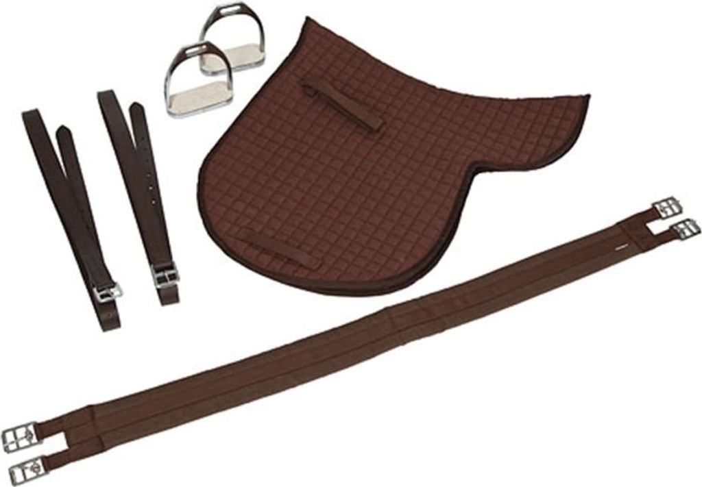 Kerbl Haflinger-Sattel Leder Braun 32198 Produktbild