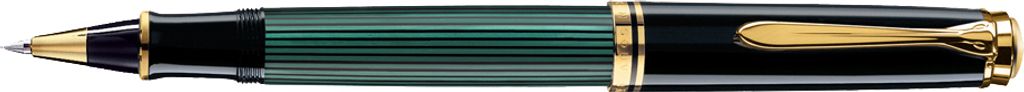 Pelikan Tintenroller "Souverän 400" schwarz/grün