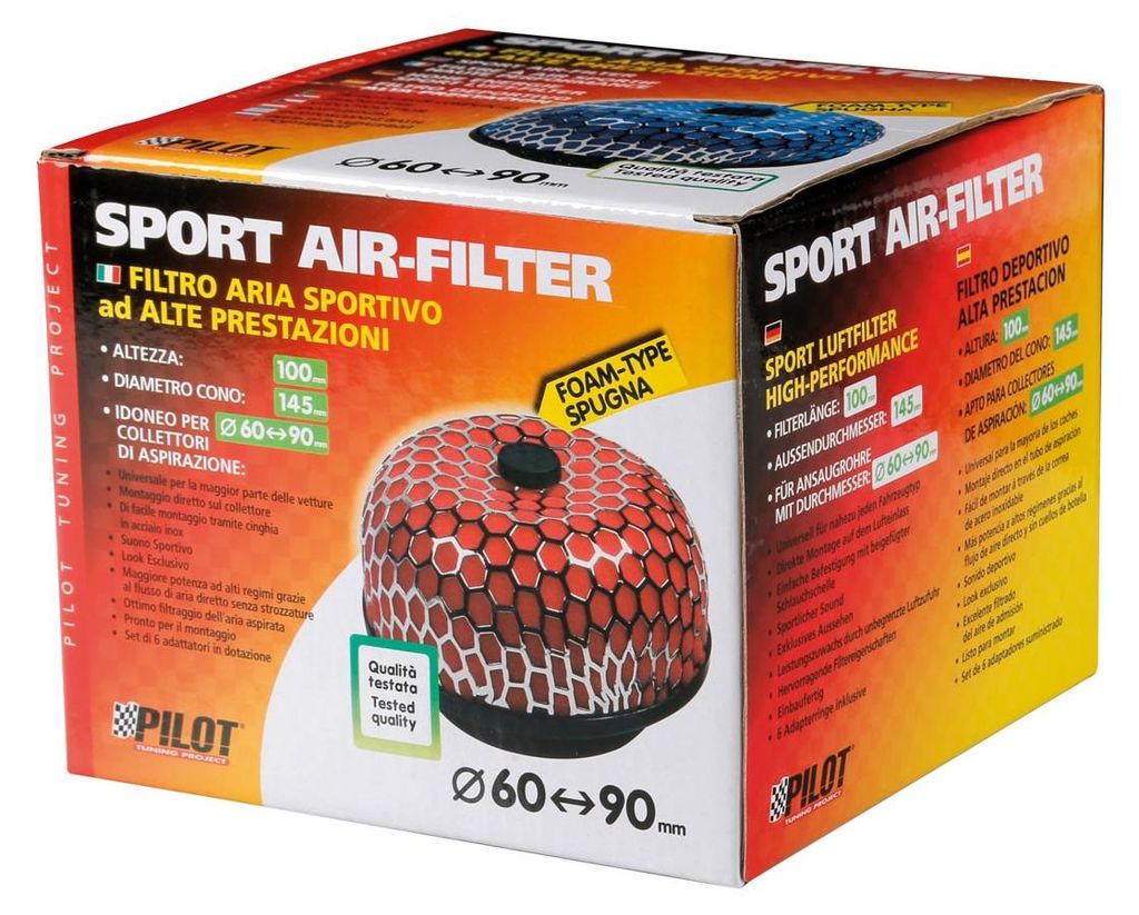 AF-4, penový vzduchový filter - modrý Obrázok produktu 