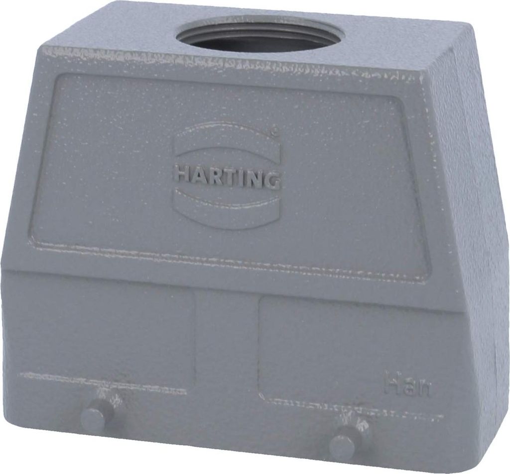 HART Tüllengehäuse M32 19300160427 gerader Kabelausgang hohe Bauform