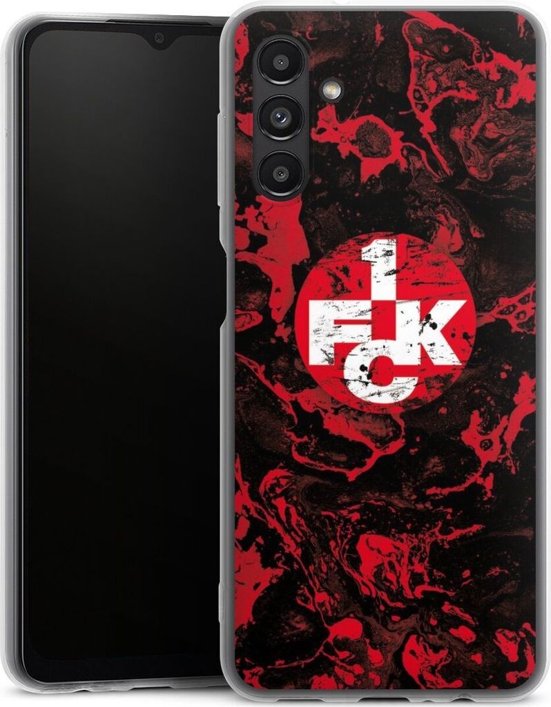 DeinDesign Slim Hülle für Samsung Galaxy A13 5G Silikon Case Ultra Dünn Handyhülle 1. FC Kaiserslautern 1. FCK Logo