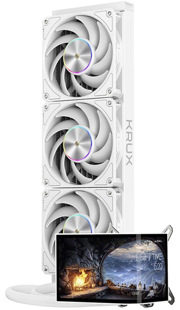 Chłodzenie wodne Krux HydroArc 360 White (KRXE011)