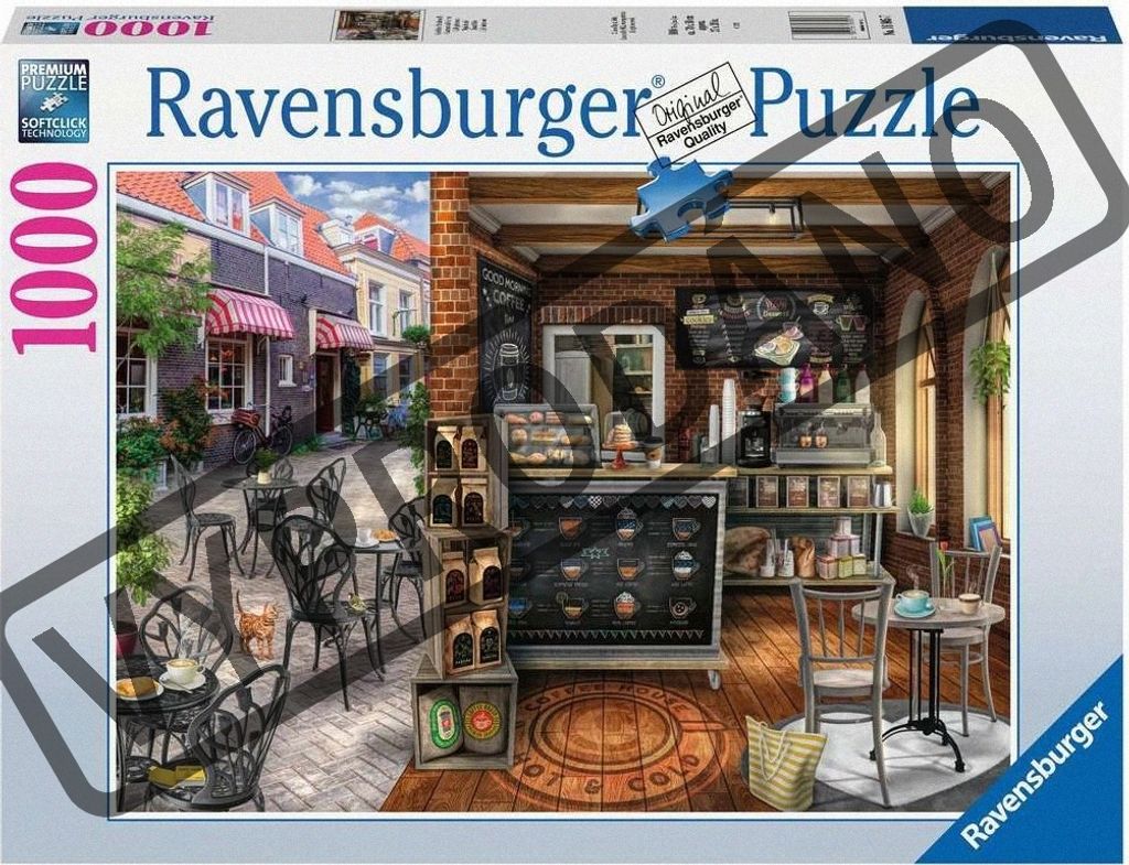 Ravensburger - Puzzle 1000 Quaint Cafe Image du produit 
