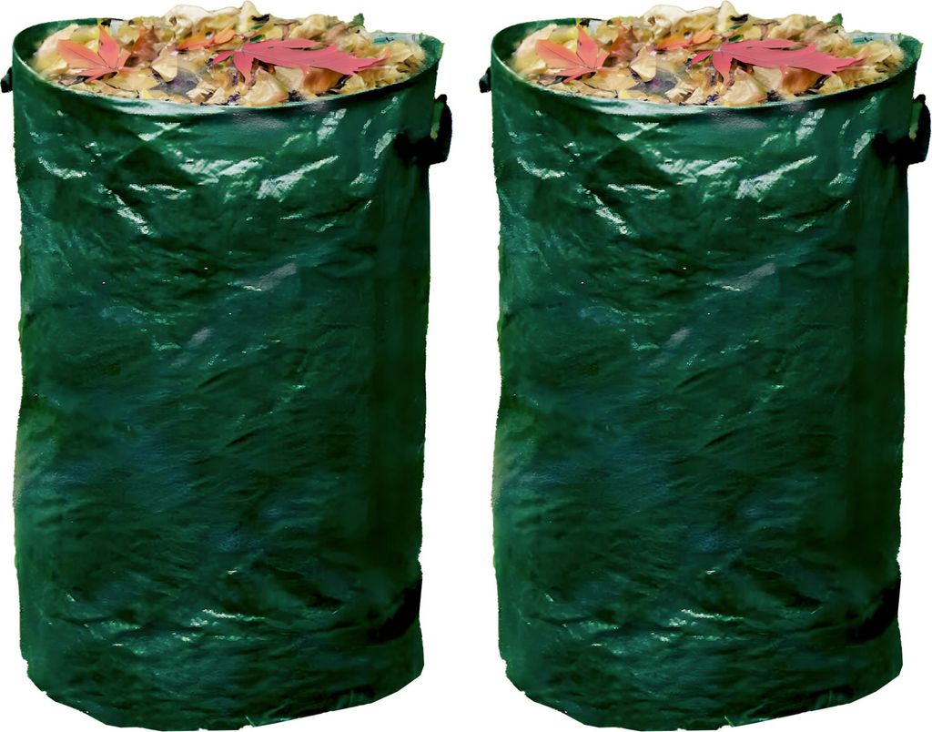 2x Laubsack Gartensack Gartentasche Gartentonne Produktbild 