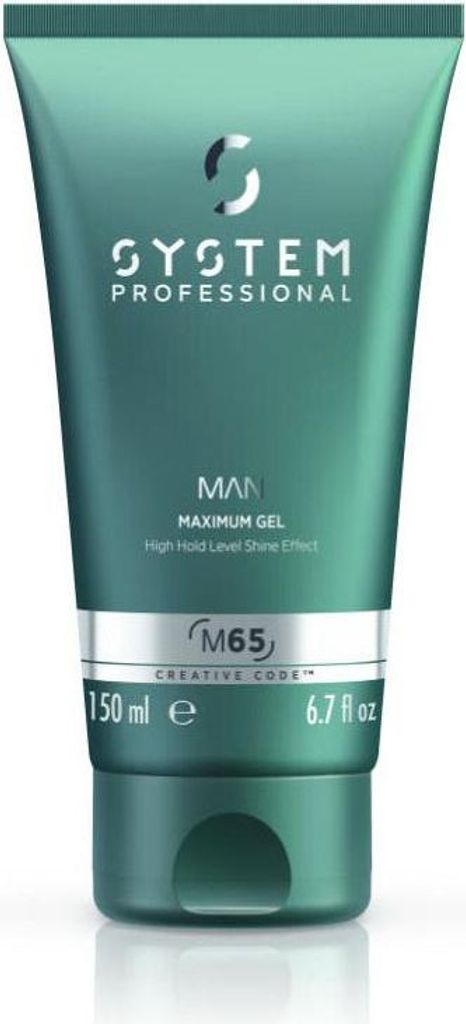 Wella System P. - Man Maximum Gel M65 150 ml Produktbild 