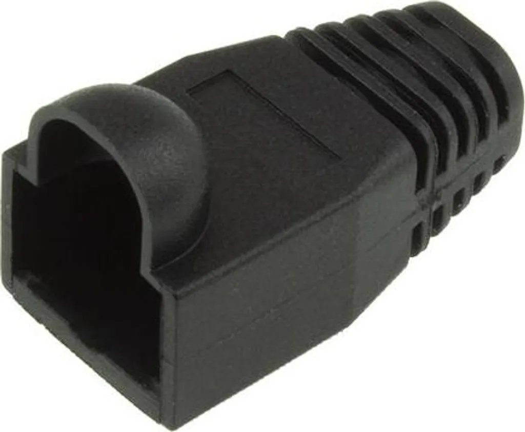 ACT Connettore Modulare RJ45 Nero 5.5mm - Fornitura IT Bulk