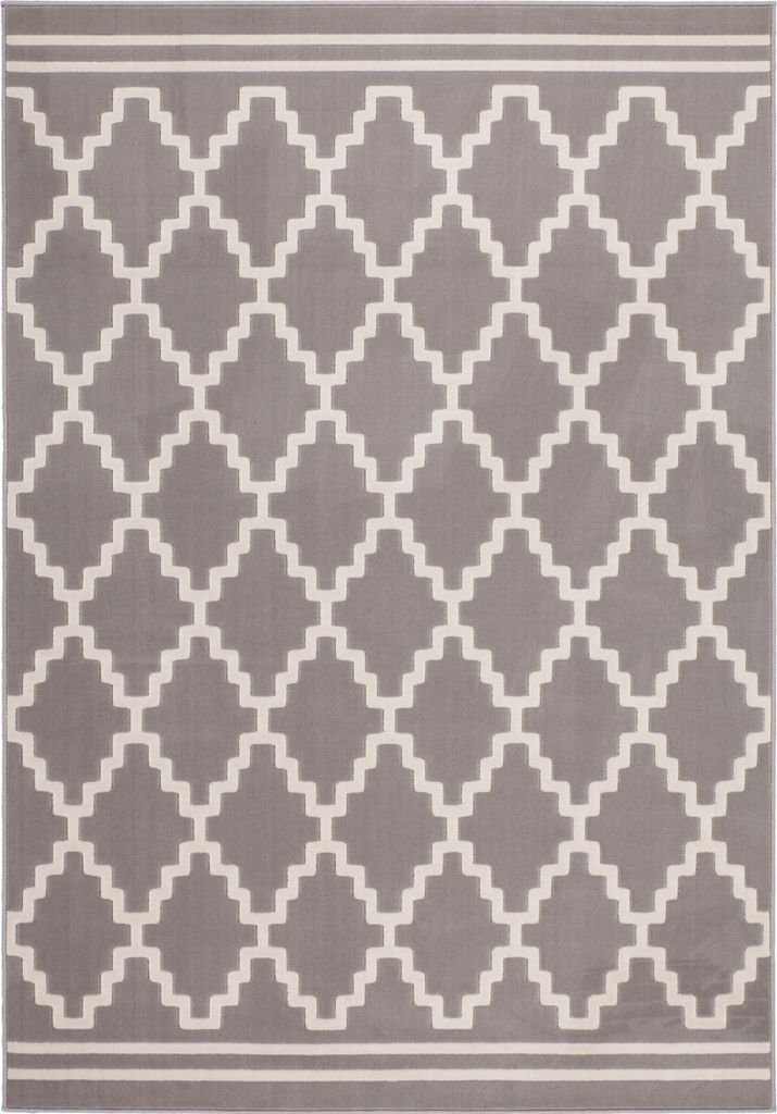 Lina 200 Taupe / Elfenbein 80cm x 150cm