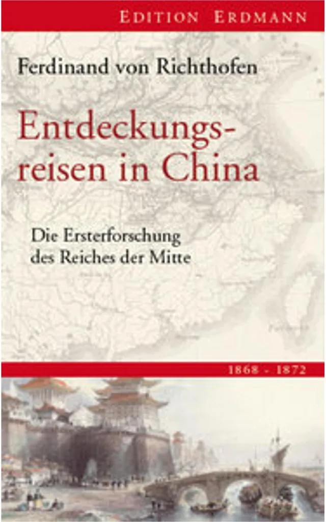 Beau livre de voyage Entdeckungsreisen in China pour les passionnés