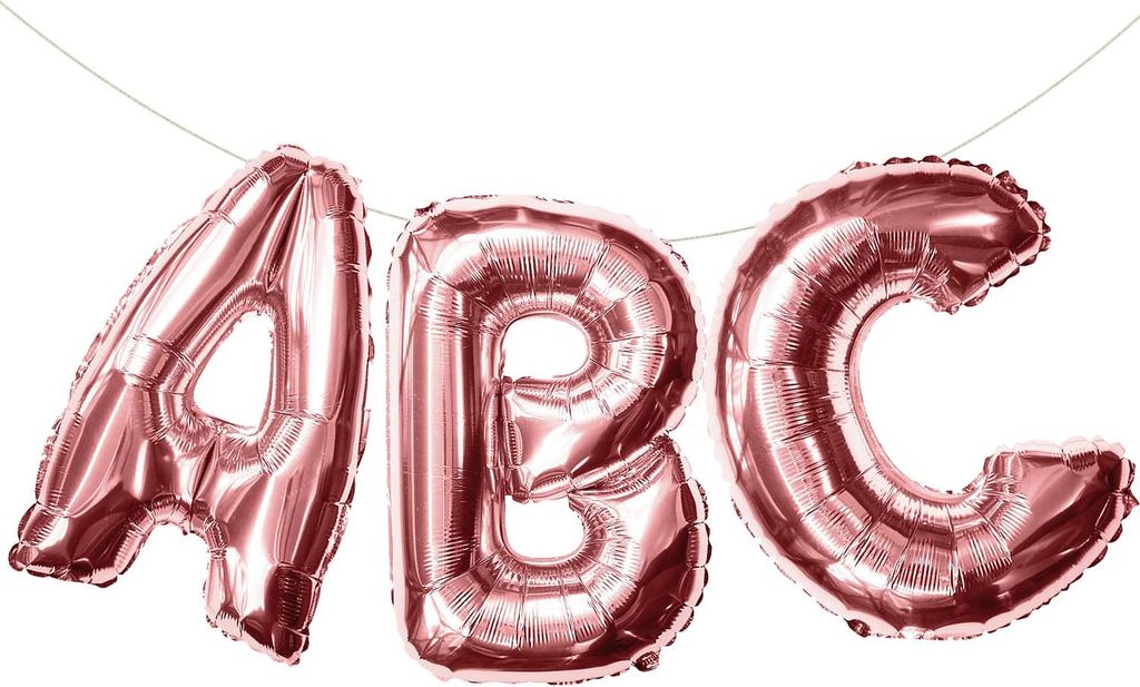Oblique Unique ABC Folienballon Girlande Schuleinführung Produktbild 