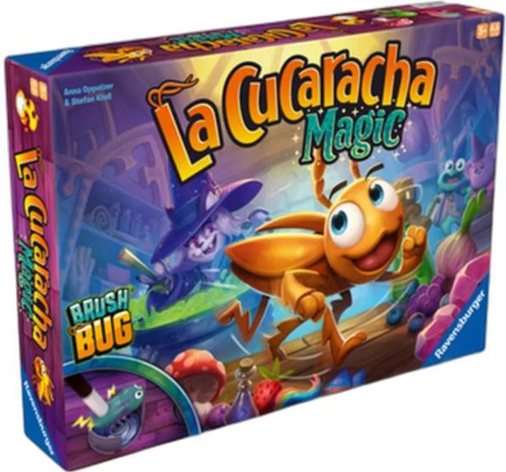 Jeu d'arcade La Cucaracha Magic pour enfant de 5 ans et plus, 2-4 j