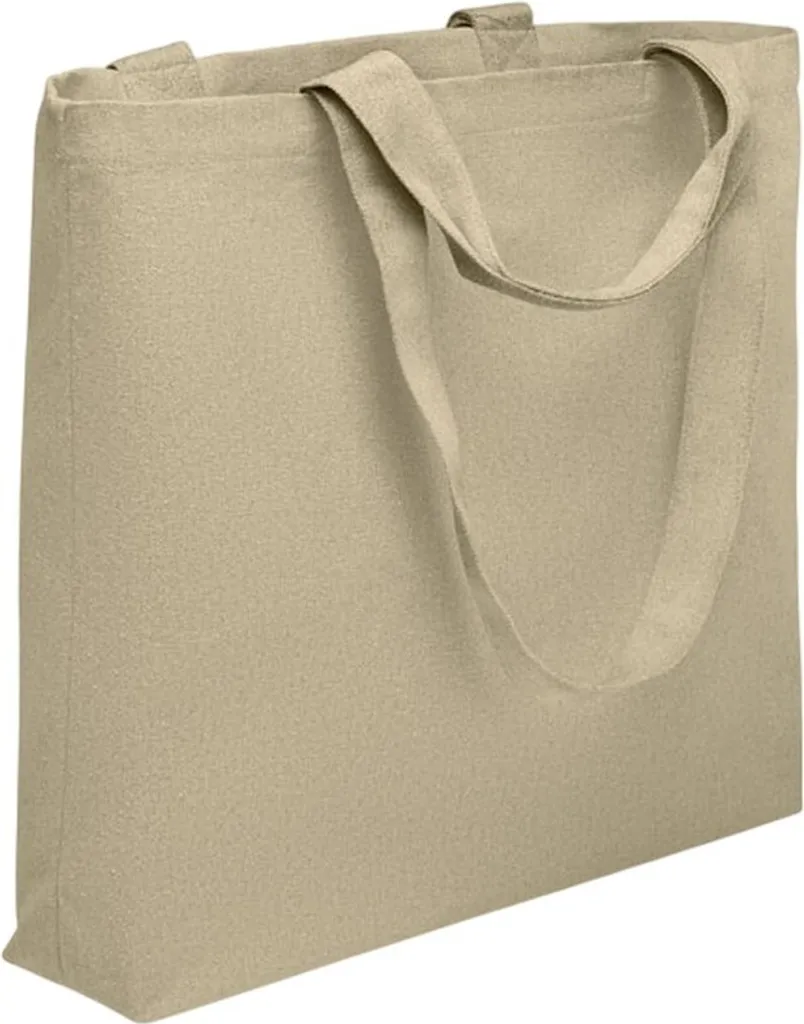 Borsa Totebag MidOcean Khaki MO546 - Canvas Heavy Duty per Città