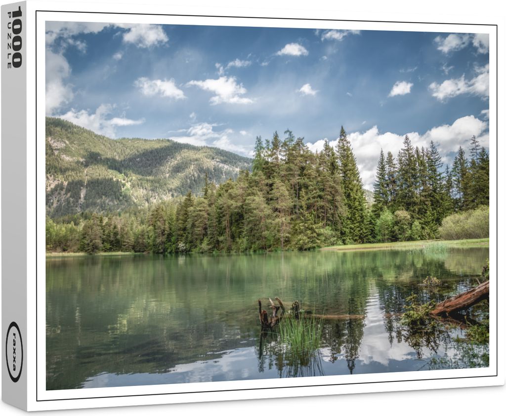 raxxa Premium-Puzzle "Weißensee in Tirol", 1000 Teile