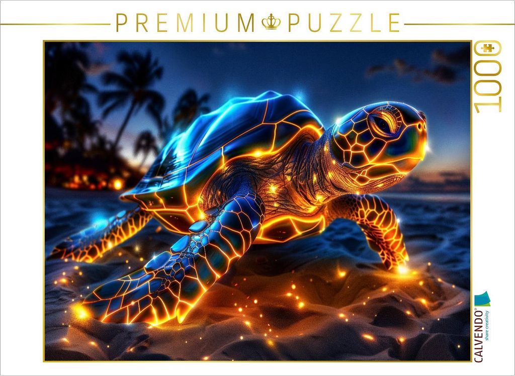 CALVENDO Puzzle Minihelden der Meere | 1000 Teile Lege-Größe 64x48cm Foto-Puzzle für glückliche Stunden