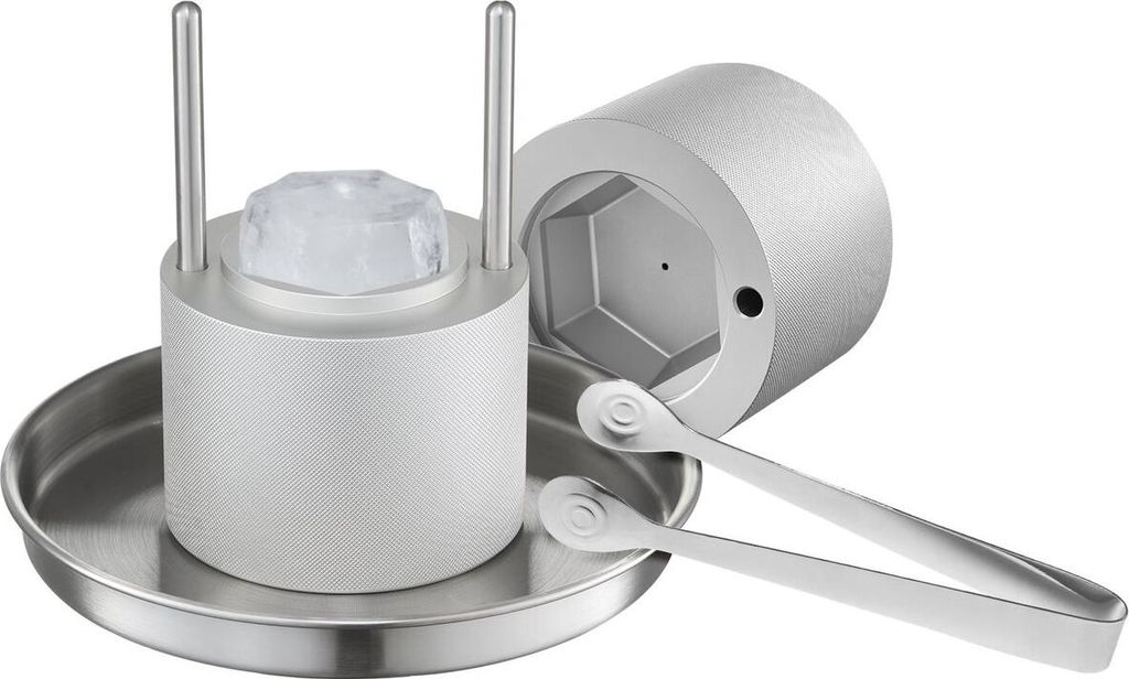 Ice Diamond Press Ice Ball Maker 2.4" Diamond Ice Press Kit for Whiskey