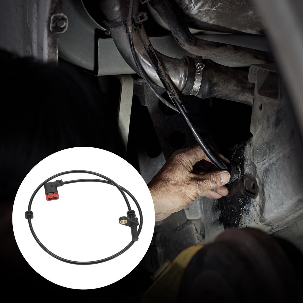 ABS-Raddrehzahlsensor für Mercedes Benz CL550 Langlebig Nr. A2219057300 | Hinten Links Rechts ABS-Drehzahlsensor 1 Stück für Mercedes Benz CL600...