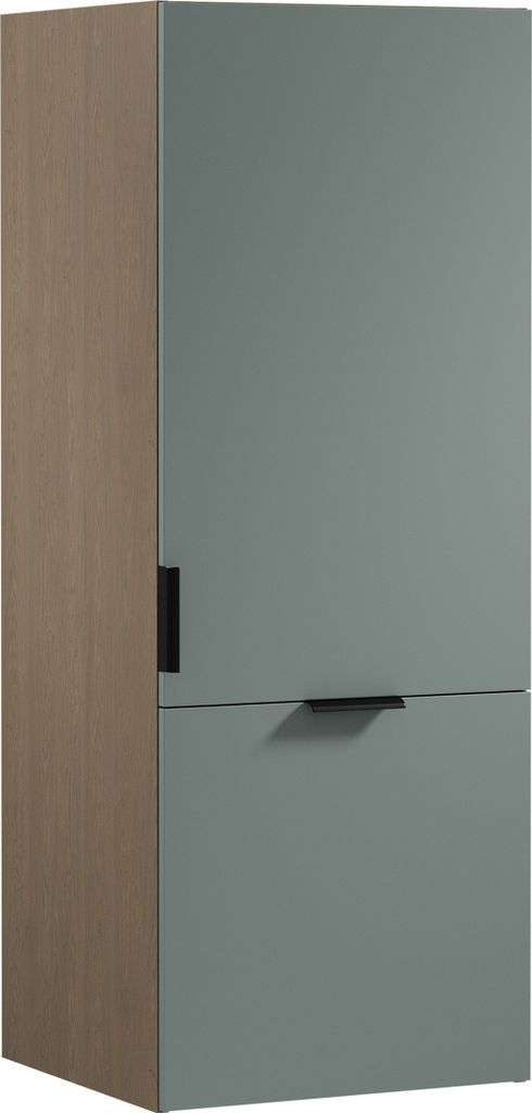Hängeschrank 60 cm mit Erweiterung Küchenschrank Küchenmöbel, Sorento N60N Grün/Eiche