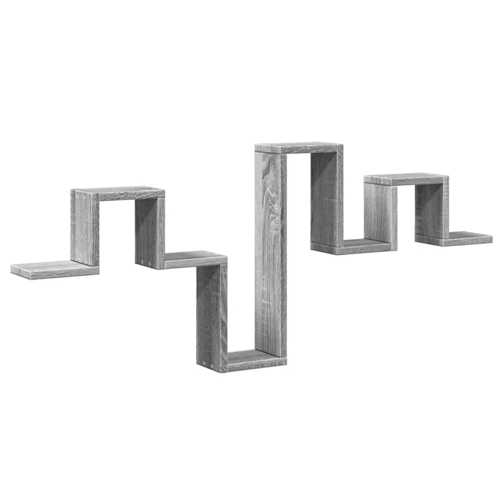 Mensola a Parete Grigio Sonoma 104,5 cm | Arredo Design Salvaspazio