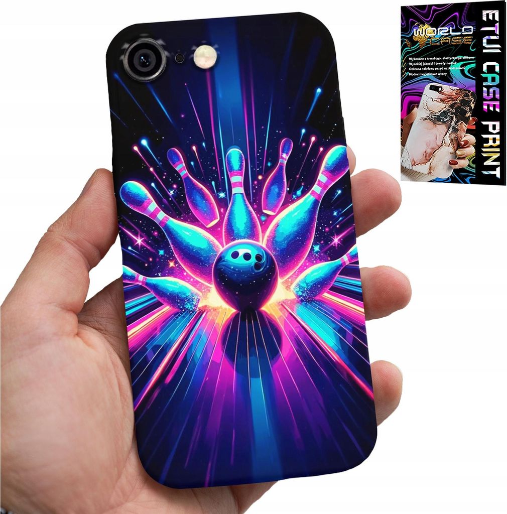 Hülle Für Iphone ( 6 Plus ) - Bowling Strike Cover, Rückseite