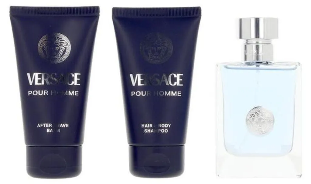 Parfum Versace Pour Homme en coffret 3 pièces spécial voyage