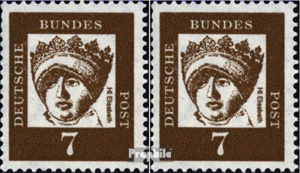 Briefmarken BRD (BR.Deutschland) 1961 Mi 348x,348y FDC Bedeutende Deutsche