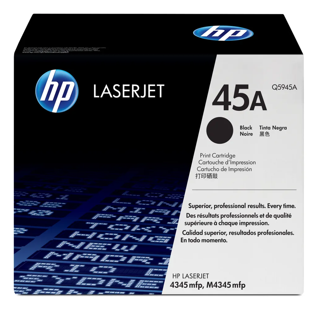 Toner HP Q5945A 45A Nero Originale - Ricambio LaserJet 18.000 Pagine
