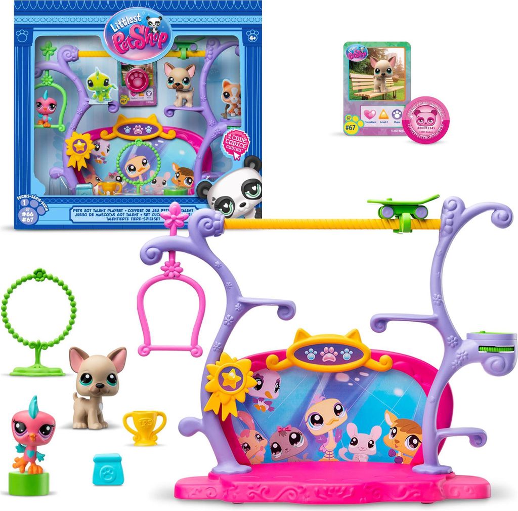 TM Toys Littlest Pet Shop Spielset Haustiere haben Talent