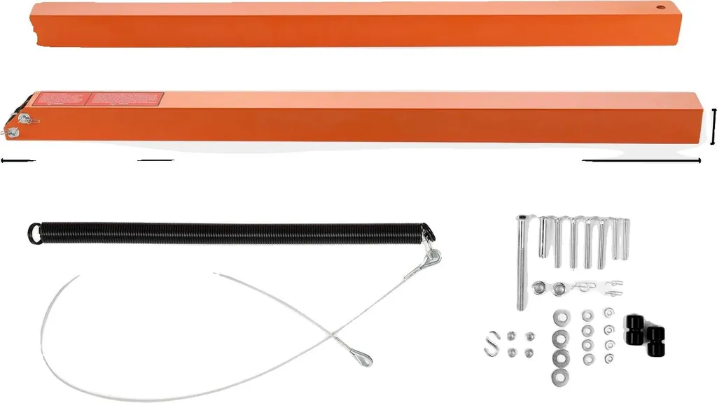 Aide au levage de hayon de remorque 360 lbs en acier carbone robuste