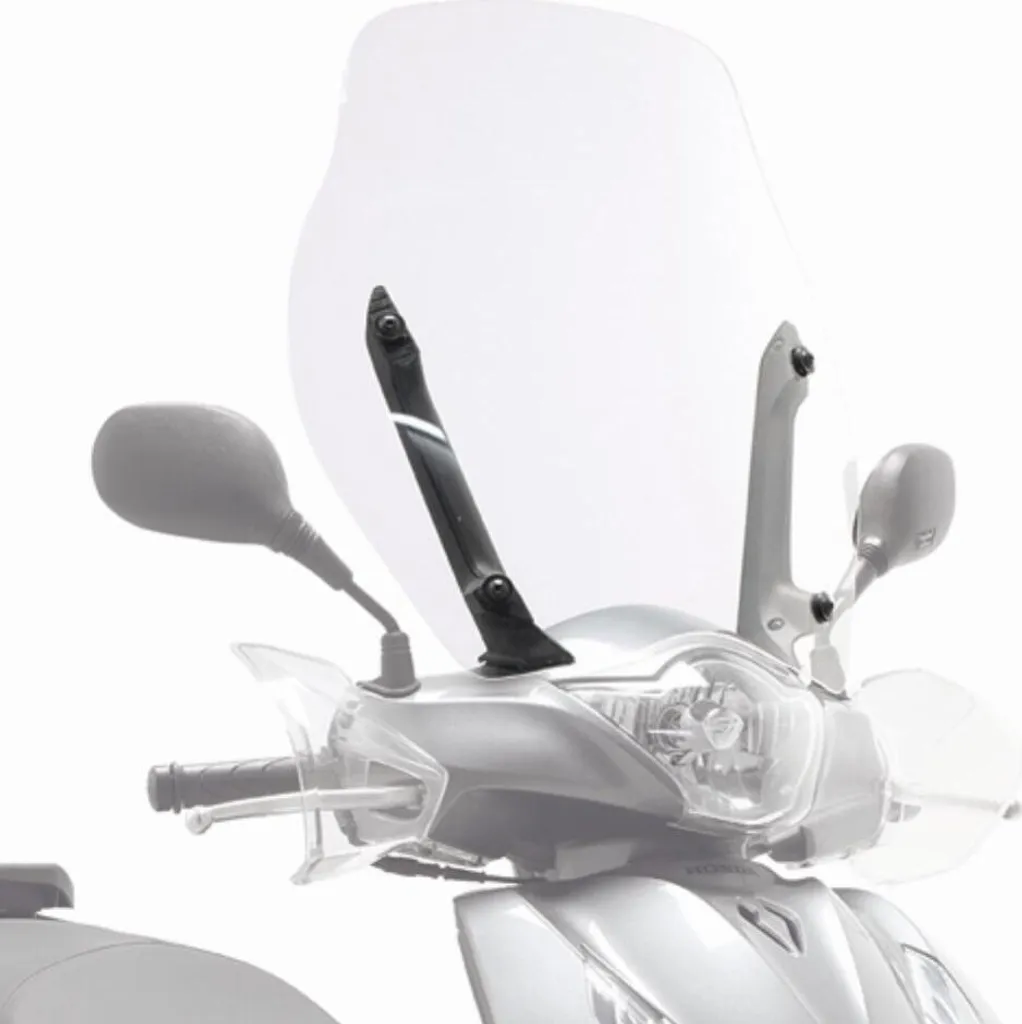 Pare-brise transparent GIVI 53x50 cm haute résistance Honda SH ABS