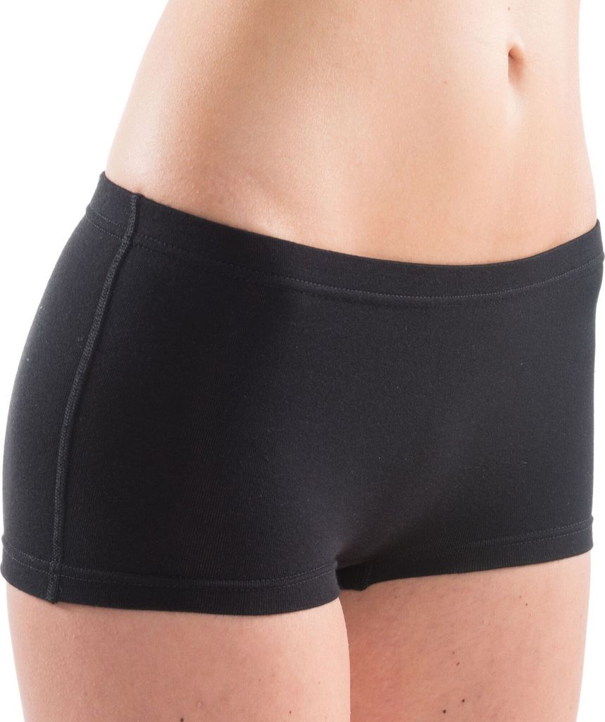 HERMKO 5700 Damen Panty aus anschmiegsamer Baumwolle / Elasthan, Farbe:schwarz, Größe:56/58 (XXXL)
