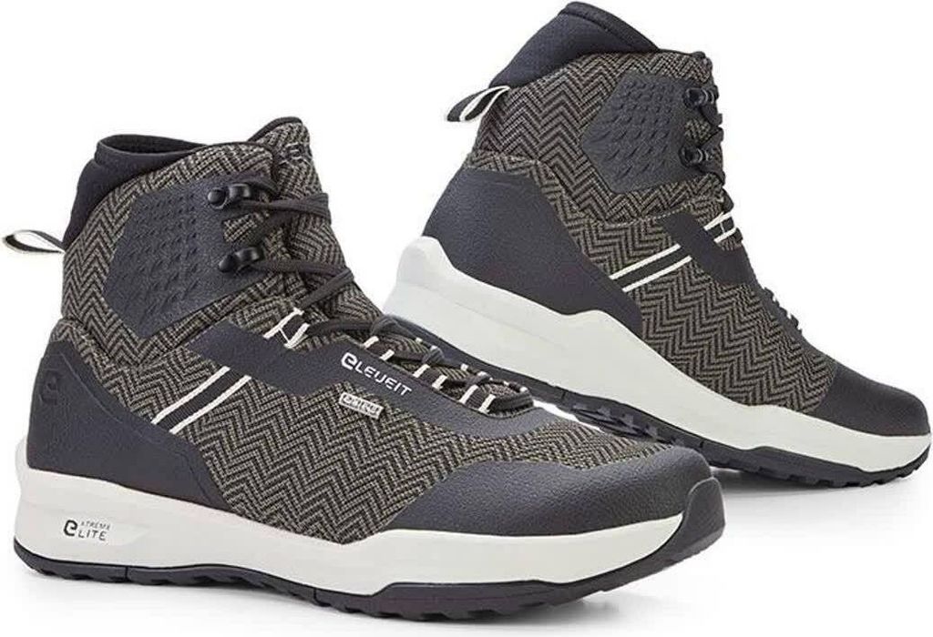 ELEVEIT Diverge WP Straßen wasserdichte Motorradschuhe Dunkelgrün größe 36