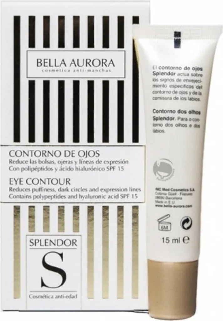 Anti-Rides Yeux Bella Aurora Splendor : Adieu Paupières Tombantes 15ml