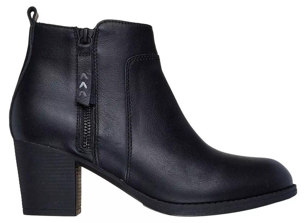 Skechers Taxi‐Night in Town Damen Stiefeletten Schwarz Trendy Komfort 36 EU