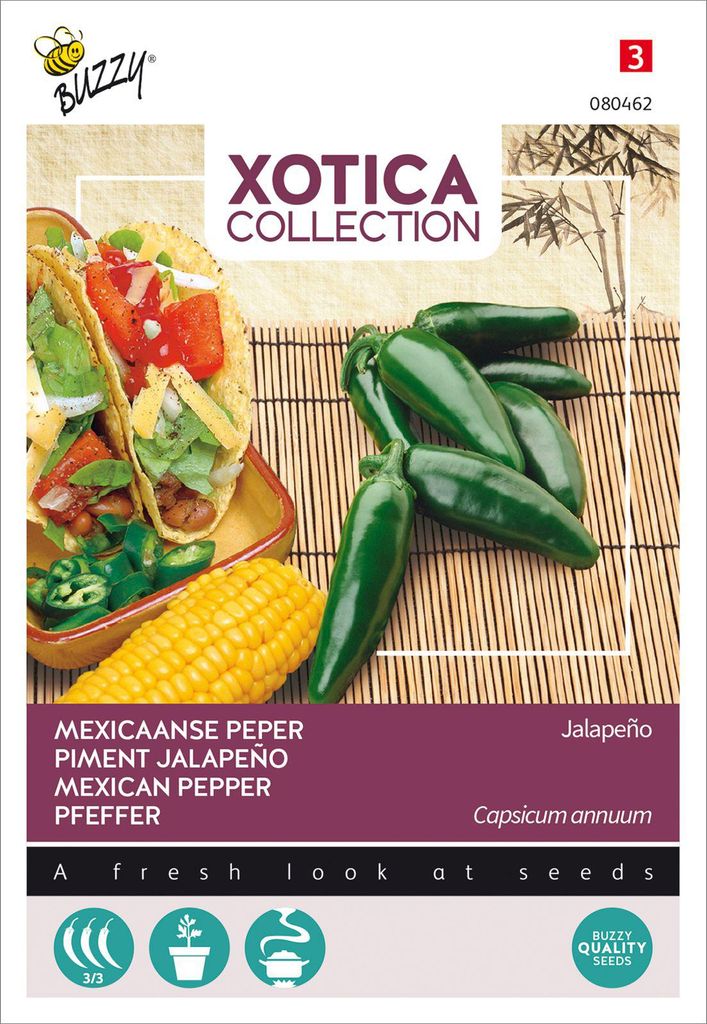Buzzy Xotica Pfeffer Jalapeno Together - cca 2,5 g | Obrázek produktu 
