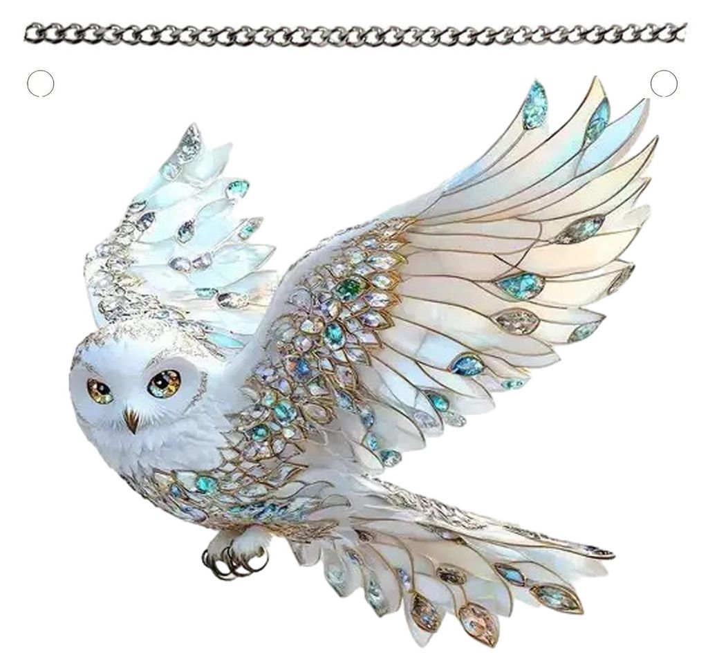 Hängende Vogel-Ornamente aus Acryl, bunte Vogel-Fensterdekorationen, farbenfrohe Sonnenfänger für Weihnachtsbäume, Osterfeiern, Haus, Garten, T...