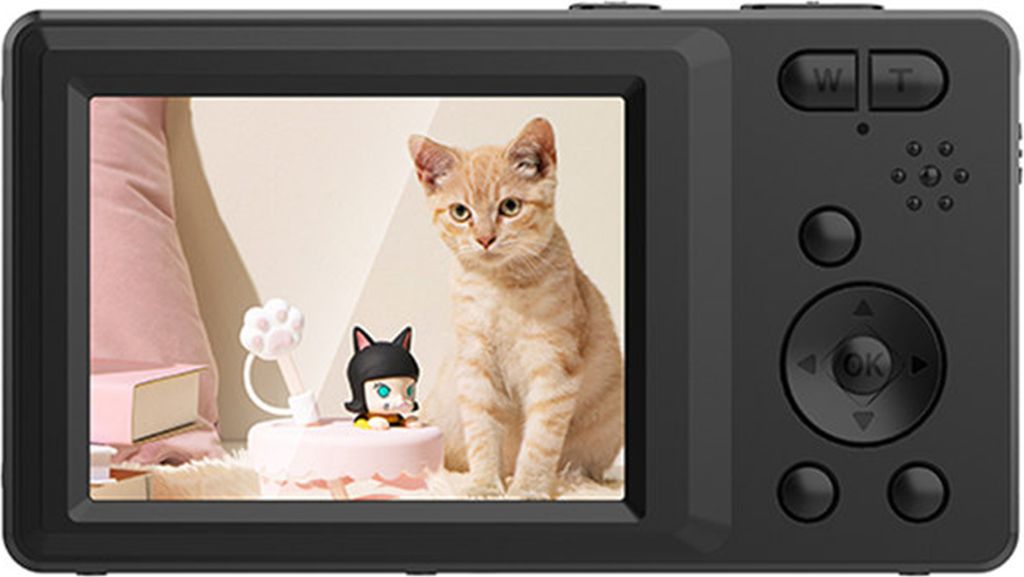 50-MP-Digitalkamera, Autofokus, 16-facher Zoom, Foto- und Videoaufnahme, hochaufloesende Bildgebung, Anti-Shake-Funktion, Laechelerkennung, Gesicht...