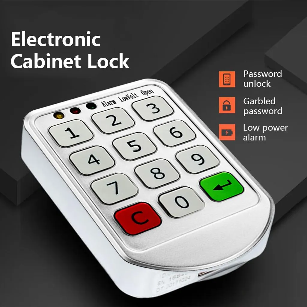 Serratura Digitale Zuha: Design per Armadietti e Sicurezza Password