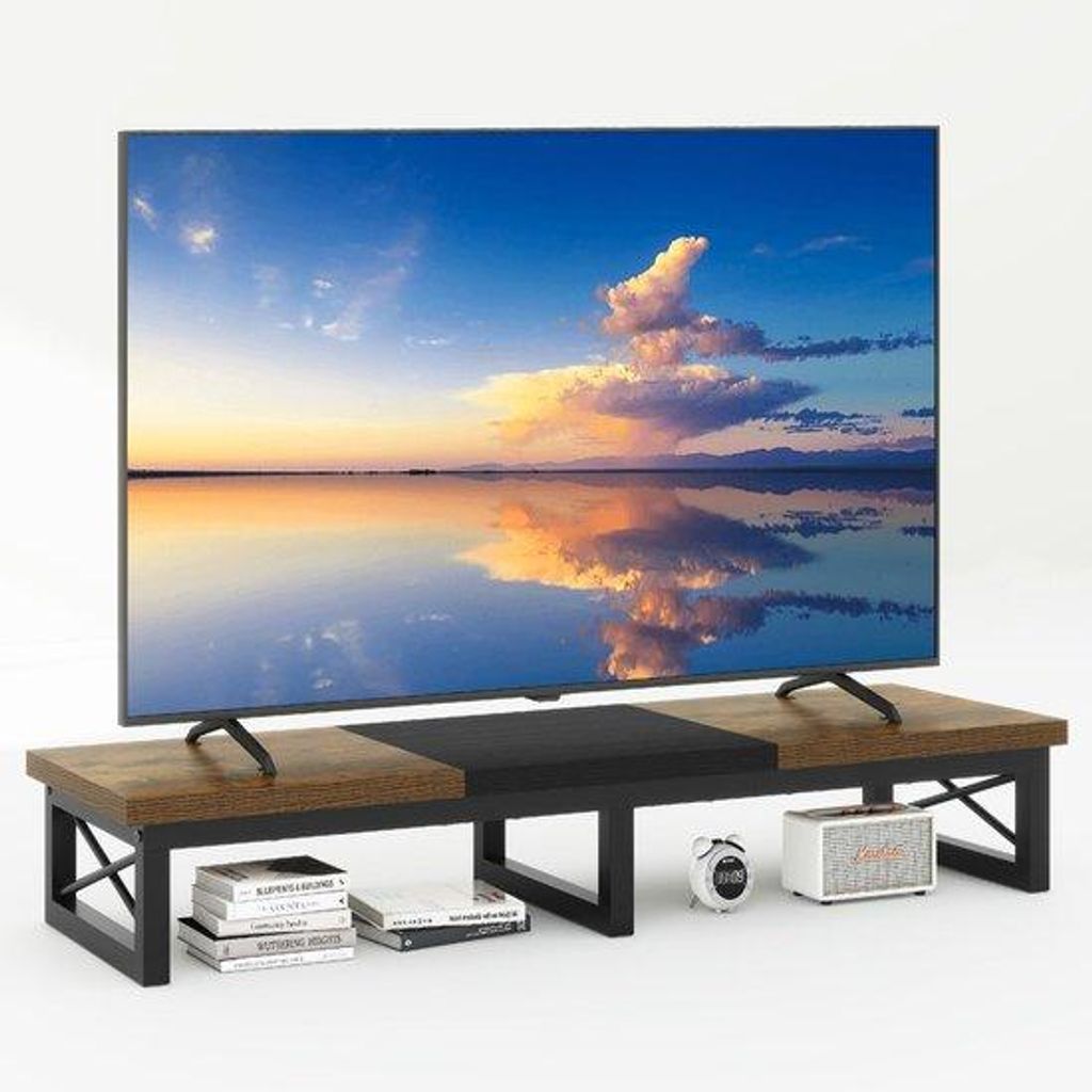 Robuste und vielseitige Wohnzimmerschrank mit offenen Regalen für Wohnzimmer und Büro