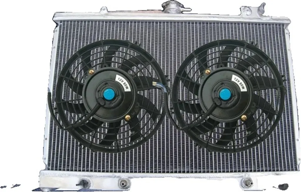 Kit Radiateur et Ventilateur Aluminium Nissan Skyline R31 Pintara 42mm