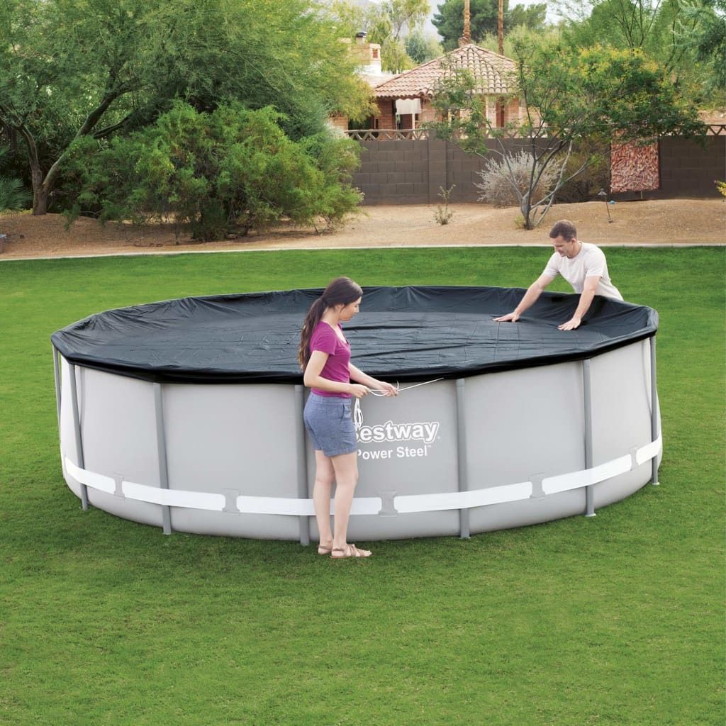Bestway Abdeckplane für Frame Pool Ø 427 cm; 58248 Produktbild 4