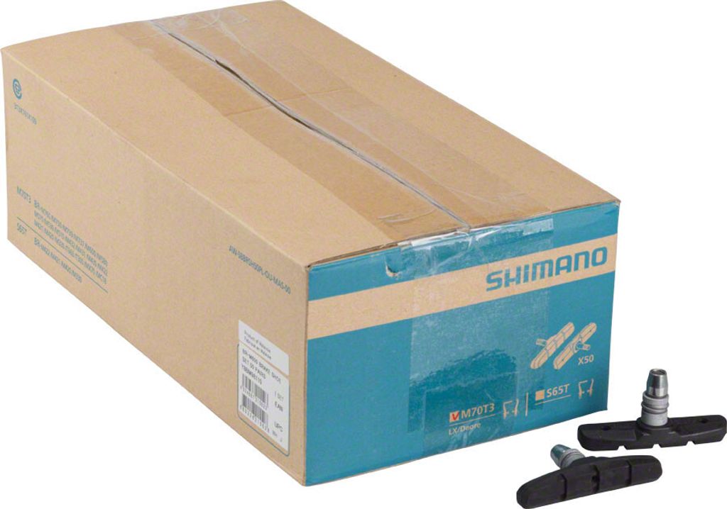 Shimano Shim.Bremsschuh M70T3 Paar V-Brake Werk A.50 Produktbild 