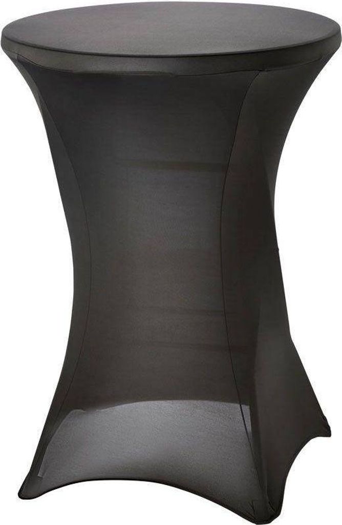 Stretchhusse für Stehtische von ca. Ø 80 cm, schwarz