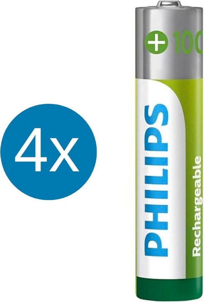 A product image showing a single battery and a blue circle with '4x' inside.