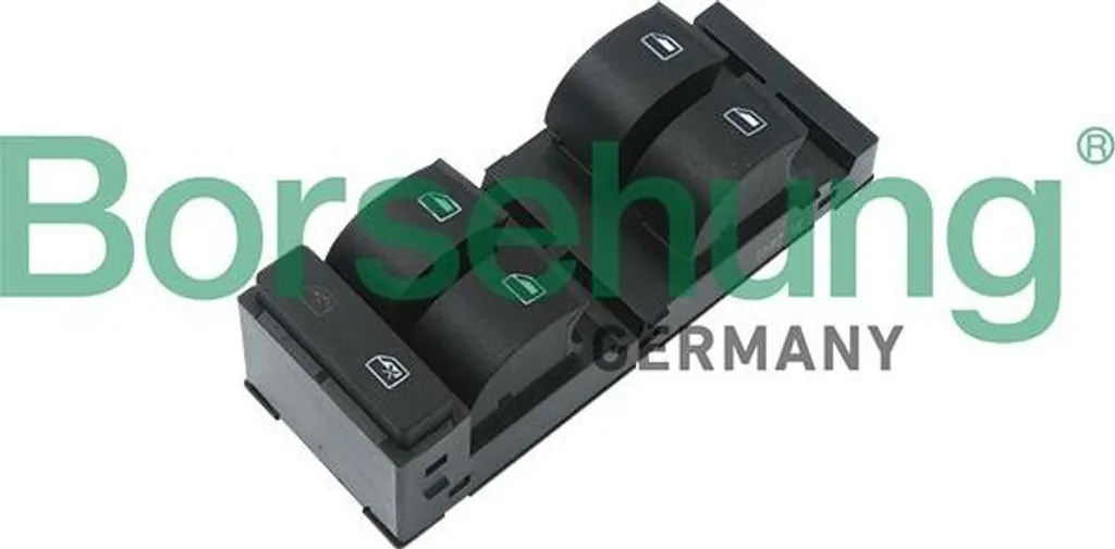 Bouton lève-vitre haute durabilité Borsehung B18562, compatible 4B0959851B