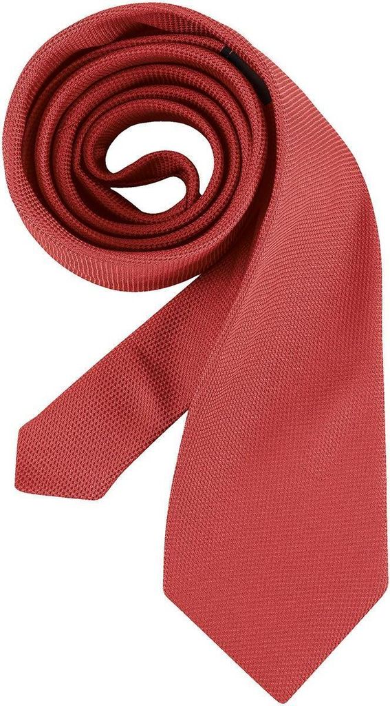 Greiff Corporate Wear Herren Krawatte Polyester Rot