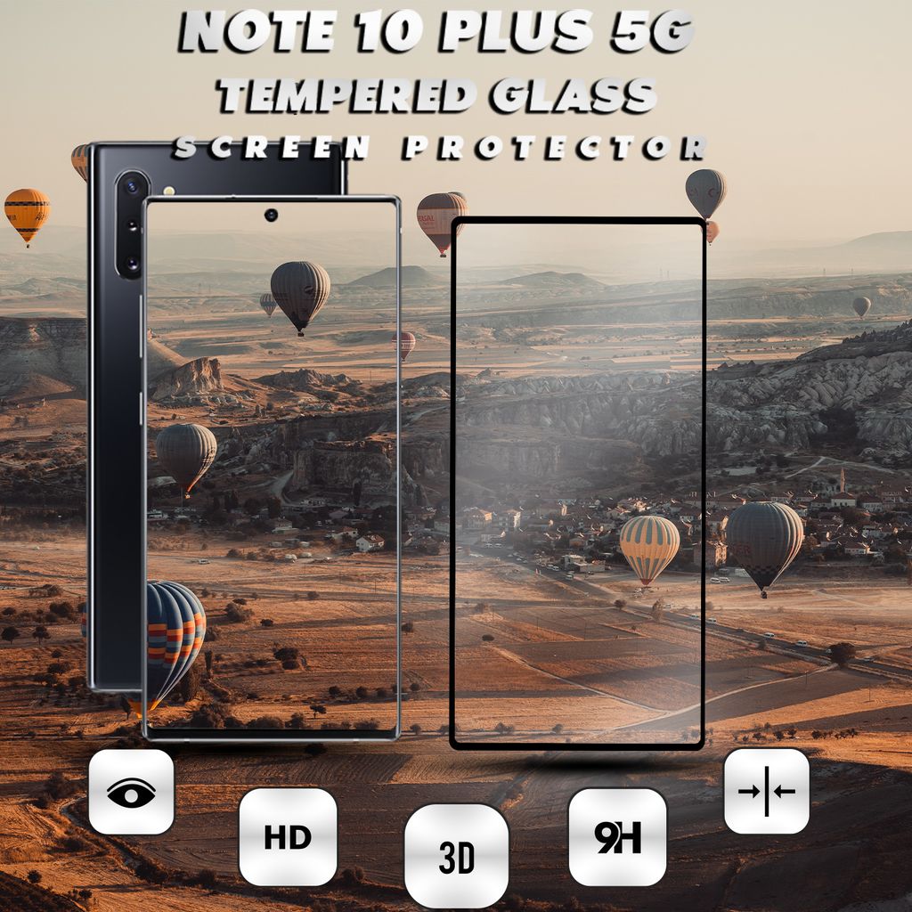 Samsung Galaxy Note 10 PLUS 5G – gehärtetes Glas 9H – 3D-Displayschutz in Superqualität