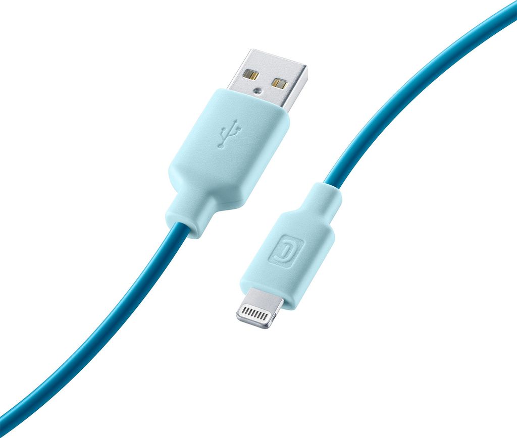 Cellularline Stylecolor Cable 100cm - Lightning Lightning-Kabel, bunt