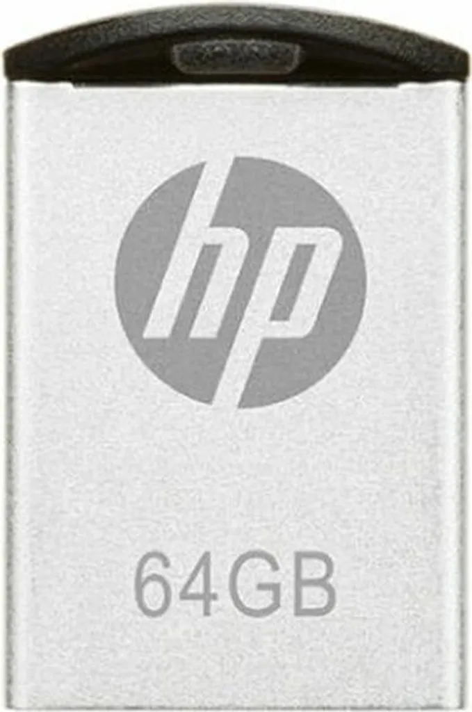Clé USB 64 Go HP en Métal : Ne Perdez Plus vos Données avec ce Support Argent